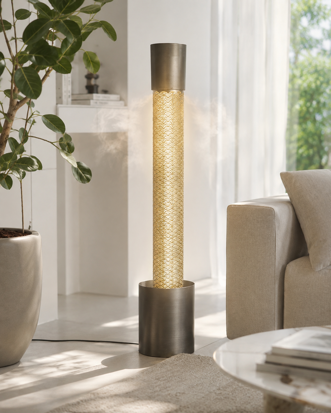 Startisan object in soft natural daylight